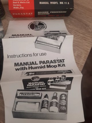 Limpiador de discos Parastat MKIIA