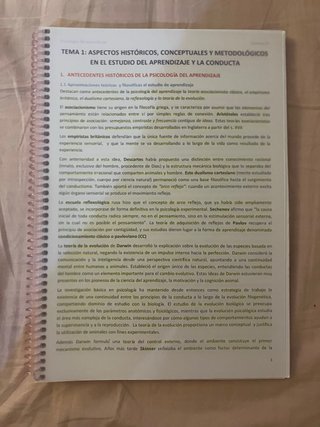 Apuntes Psicología Uned