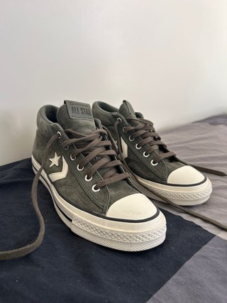 Converse Star Player Suede Verde Talla 38