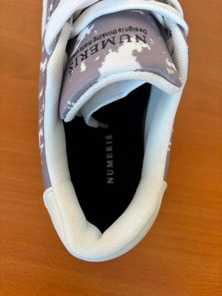 Numeris Scarpe Grigie Effetto Marmo/Tie-Dye