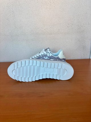 Numeris Scarpe Grigie Effetto Marmo/Tie-Dye