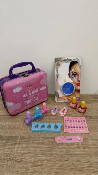 Set Maquillaje Infantil con Maletín y Accesorios