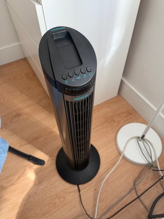 Ventilador Torre Digital con Mando