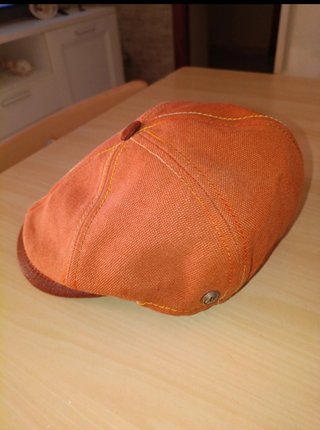 Coppola Siciliana Taglia 56 Marrone Arancio