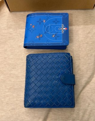 Cartera Louis Vuitton Slender Baloncesto Azul