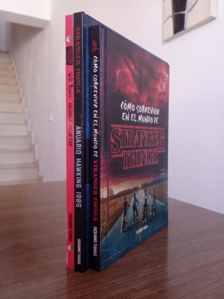 Stranger Things-3 libros oficiales.