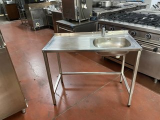 Fregadero profesional acero inoxidable