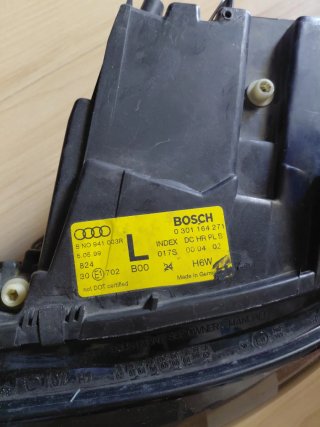 Faro Izquierdo Xenón Audi TT mk1