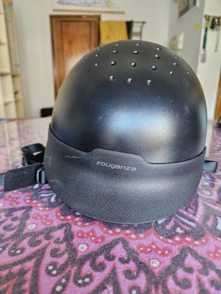 Casco Hípica Foüganza Negro