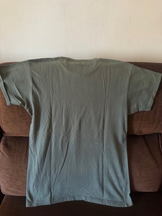 Camiseta Pull&Bear Verde Militar Talla L