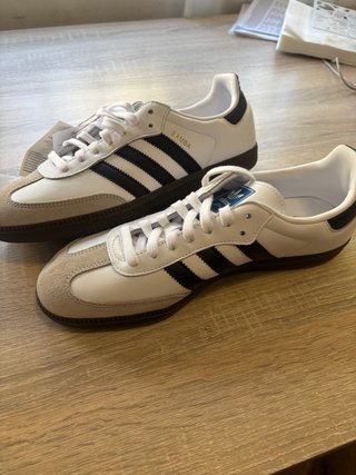 Zapatillas Adidas Samba OG Blancas y Negras