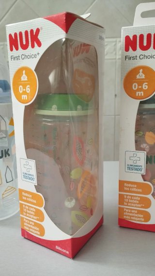 Biberones NUK First Choice+ 0-6m
