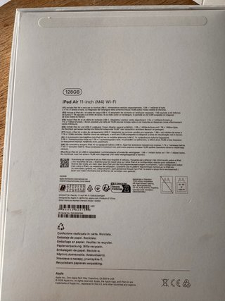 iPad Air M4 128GB