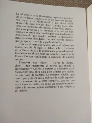 Dialéctica de la ilustración fragmentos filosóf...