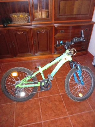 Bicicleta Megamo Infantil Verde