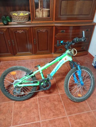 Bicicleta Megamo Infantil Verde