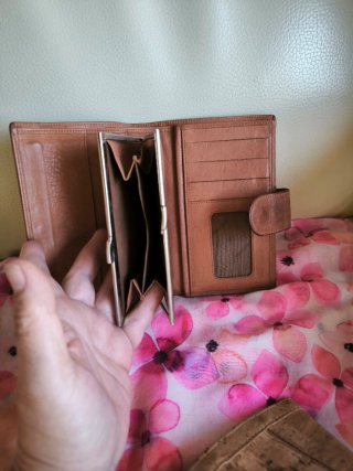 Cartera Georges Rech Marrón
