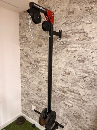 Lote Gimnasio Banco + Espaldera + Polea