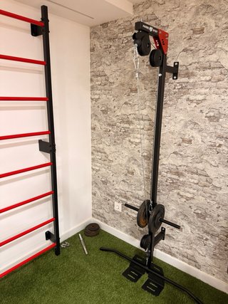 Lote Gimnasio Banco + Espaldera + Polea