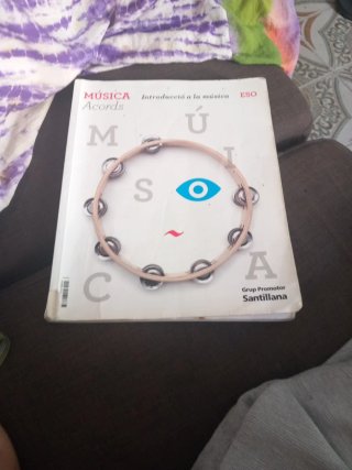 Libro Música Acords ESO Santillana
