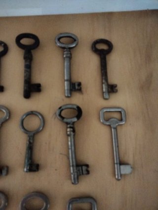 Colección de llaves antiguas