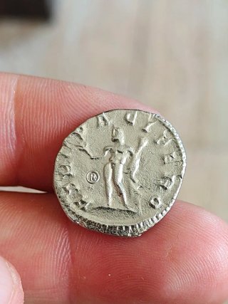 Moneda Antigua Romana Plata