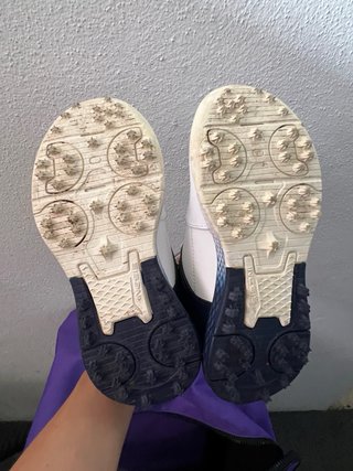 Zapatillas de golf blancas