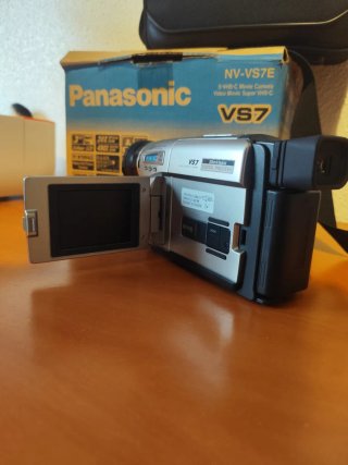 Videocámara Panasonic NV-VS7E S-VHS-C Vintage
