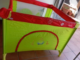 Parque infantil y cuna de viaje desmontable