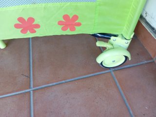 Parque infantil y cuna de viaje desmontable