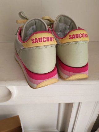 Saucony Scarpe Donna Tg 39 Verde/Rosa