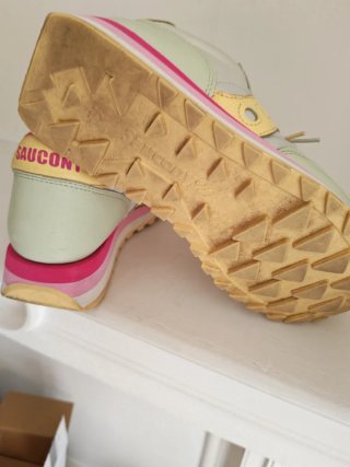 Saucony Scarpe Donna Tg 39 Verde/Rosa