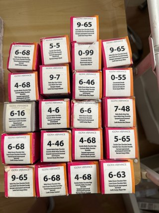 Tintes Igora Vibrance...3,50€ por bote
