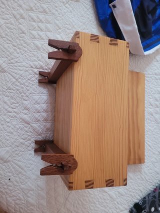 Joyero de madera