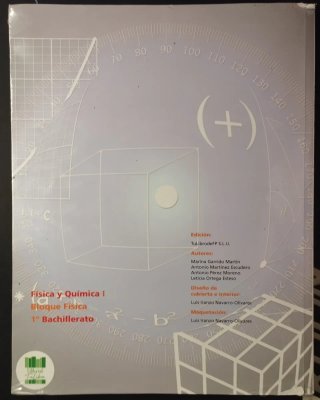 Física y Química I, 1o Bachillerato