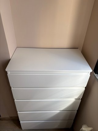 Cómoda Ikea Kullen Blanca