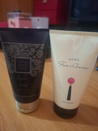Avon Lotions Little Black Dress & Far Away