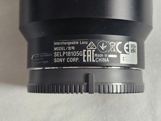 Lente Sony SELP18105G E PZ OSS
