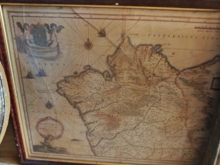 Cuadro Mapa Antiguo Gallecia