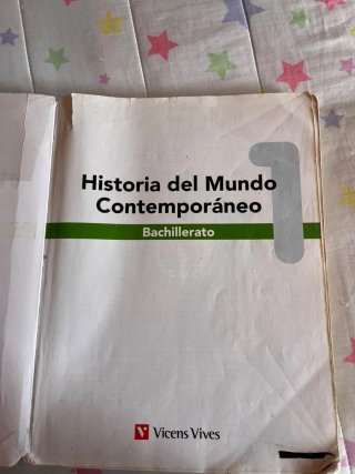 Libro 1bachiller historia del mundo Contemporáneo