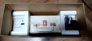 Tocadiscos portatil con altavoces incorporados