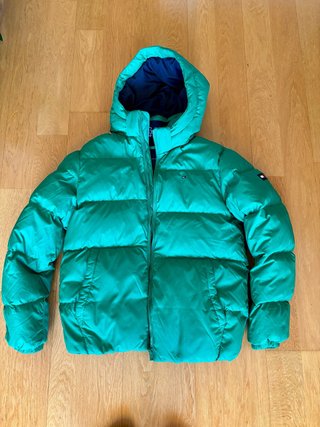 Cazadora Tommy Hilfiger Verde  Talla 176 niño=S