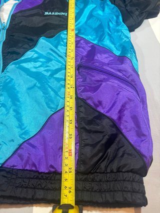 Chaqueta BALDINI Morado y Turquesa