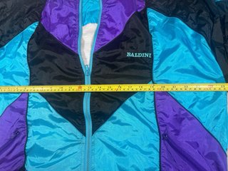 Chaqueta BALDINI Morado y Turquesa