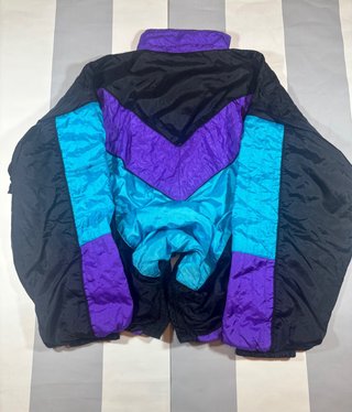 Chaqueta BALDINI Morado y Turquesa