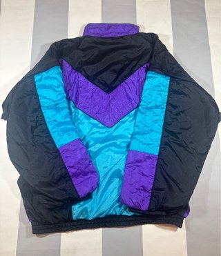 Chaqueta BALDINI Morado y Turquesa