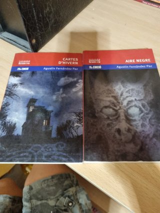 Libros Cartes d'hivern Aire negre