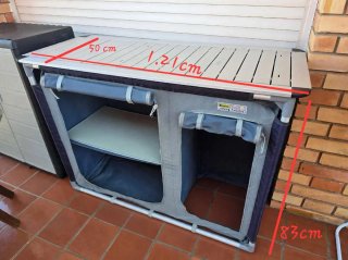 Armario Cocina Camping Plegable Euro Trail