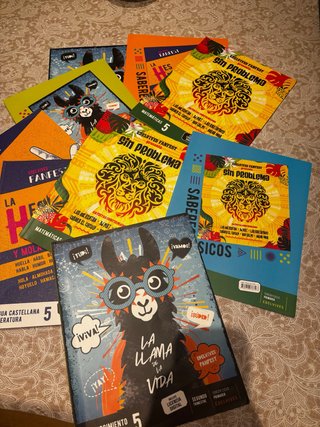 Libros 5 PRIMARIA SIN USAR