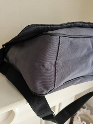 Borsa a cartella Calvin Klein pelle/tela nera
